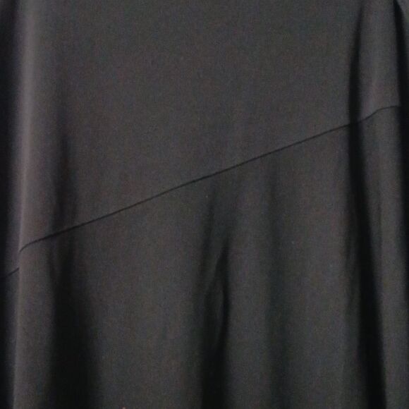 Liz Claiborne black pull on business casual a line full skirt Sz L - Picture 4 of 9